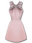 Elegantní dámské šaty růžové