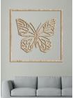 Dřevěný obraz Motýl