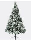 Umelý vianočný stromček Smaragdový rozmarín – Zasnežený so šiškami