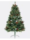 Umelý vianočný stromček Jedľa Švédska s ozdobami