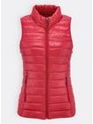 Dámska prešívaná vesta červená