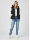 Dámská krátká vesta černá