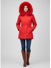 Dámska zimná bunda červená