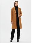 Dámský kabát světle hnědý