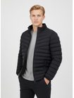 Pánská prošívaná bunda černá