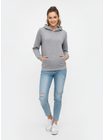 Dámská mikina s kapucí šedá