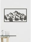 Drevený obraz na stenu Majestátne hory