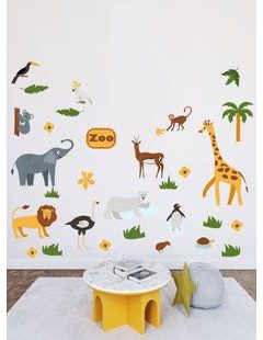 Zoo v dětském pokoji