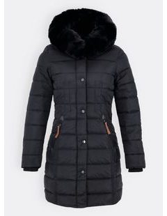 Dámská zimní prošívaná bunda černá