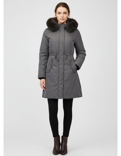 Dámska obojstranná bunda tmavozeleno-čierna