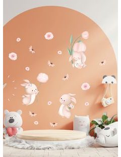 Zajace v objatí ruží