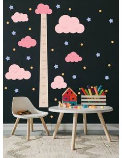 Růžová hvězdná obloha