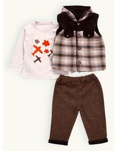 Dětská souprava MYSLIVEC hnědá