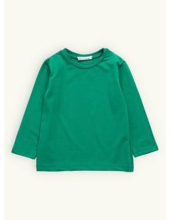Detské tričko bez potlače zelené
