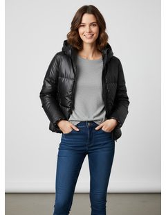 Dámská zimní bunda černá