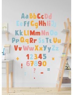 Farebná abeceda s číslami