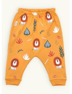 Dětské tepláky se lvy žluté