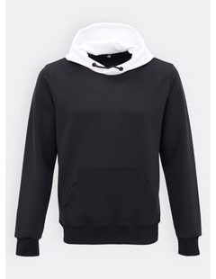 Pánska mikina s kapucňou čierna