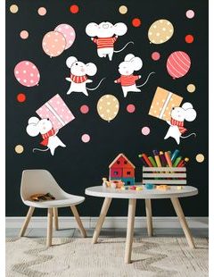 Veselé myši na večírku