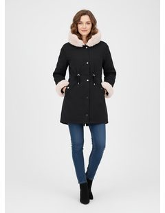 Dámska prechodno-zimná bunda čierna
