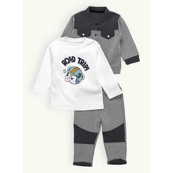 Dětská sada ROAD TRIP grafitová