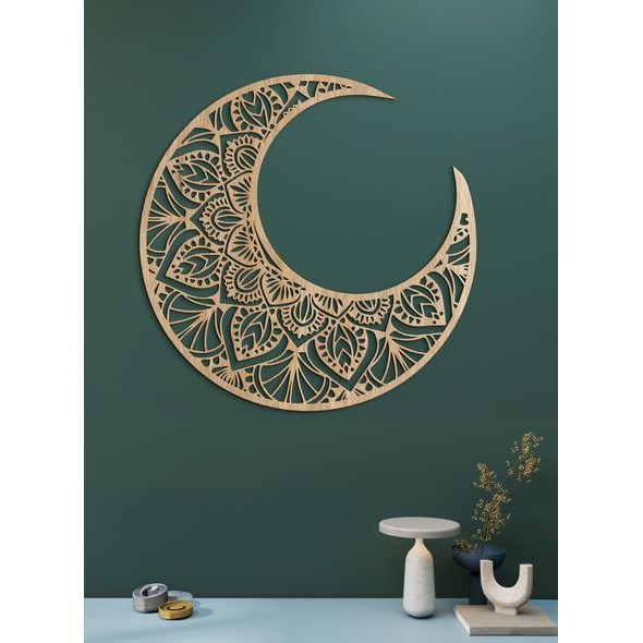 Dřevěná mandala POLMESIAC