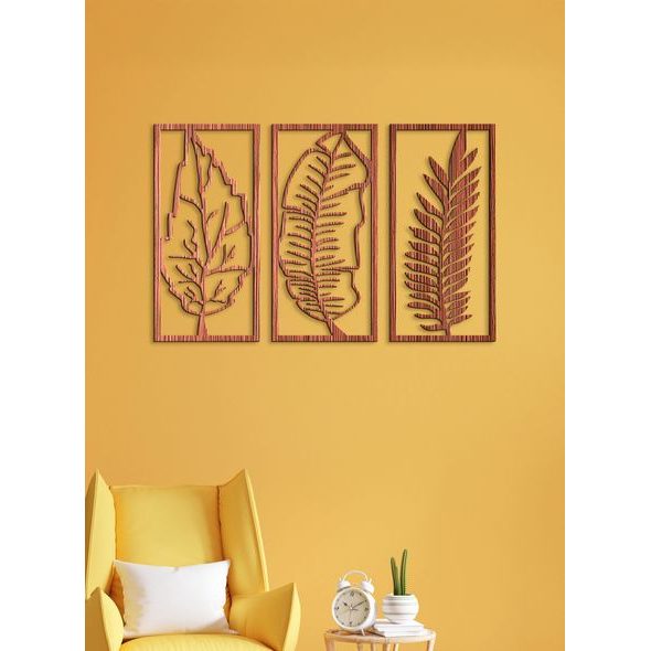 Tři kusy dřevěných obrazových listů