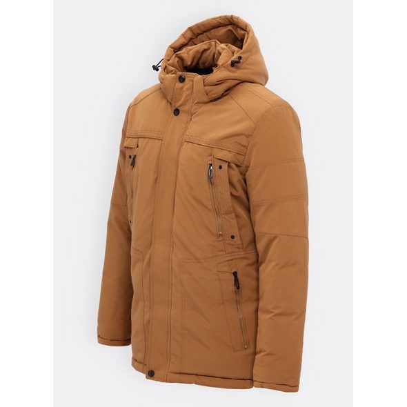 Pánská zimní bunda camel