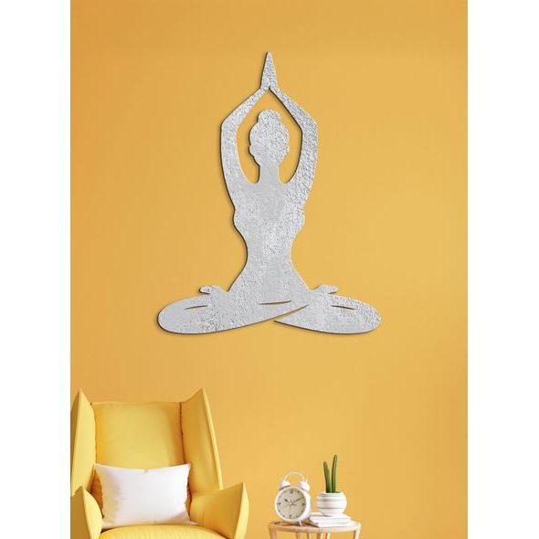 Dřevěný obraz Harmonie jógy