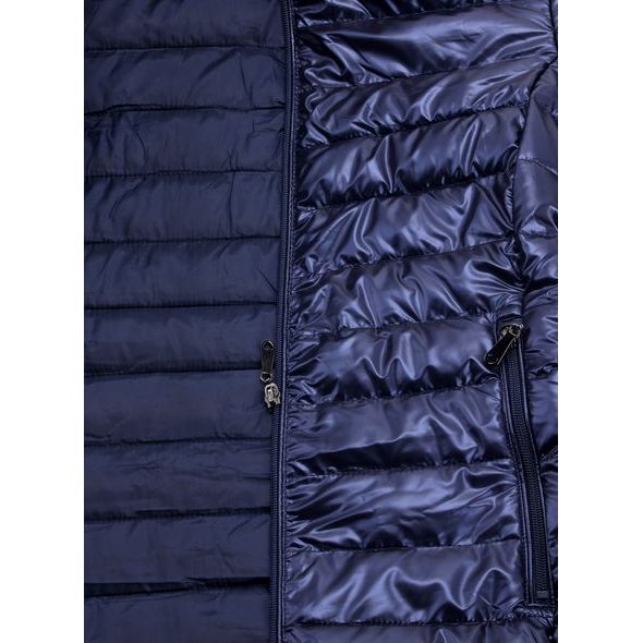 Dámska prechodná bunda tmavomodrá