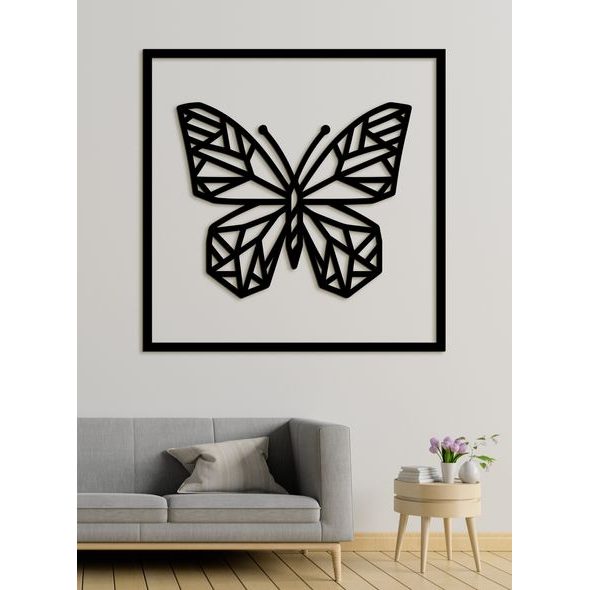 Drevený obraz Motýľ