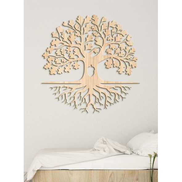 Dřevěný strom hojnosti života