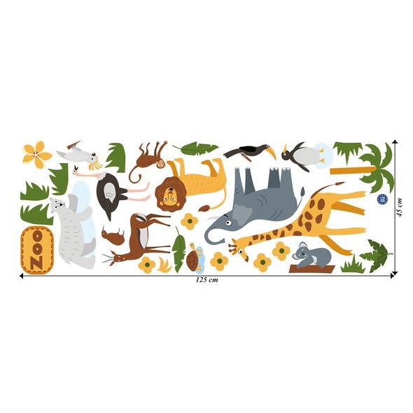 Zoo v dětském pokoji