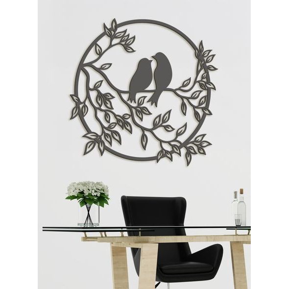 Mandala na Stenu štebot vtákov