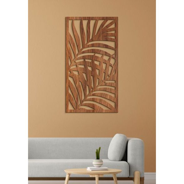 Dřevěný obraz Zátiší s listy