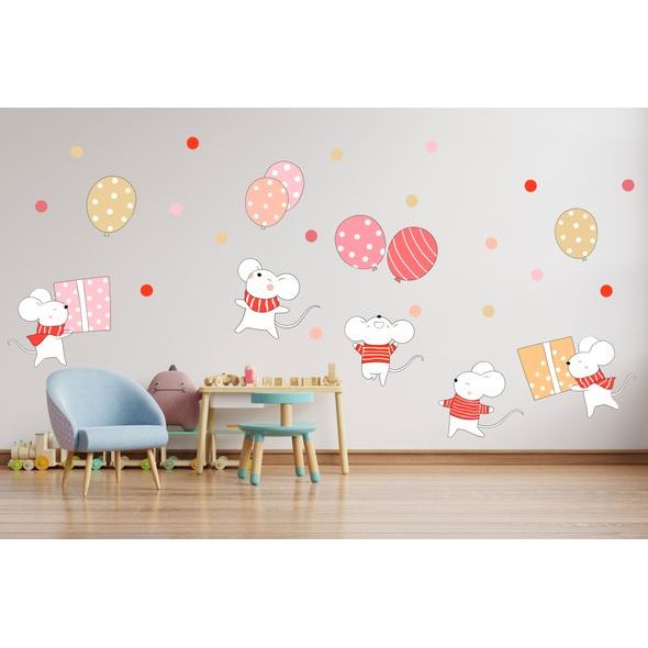 Veselé myši na večírku