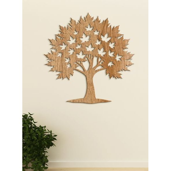 Dřevěný strom života JAVOR