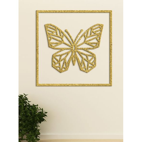 Drevený obraz Motýľ