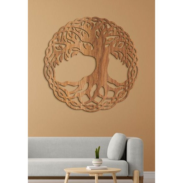 Strom života s propletenými větvemi