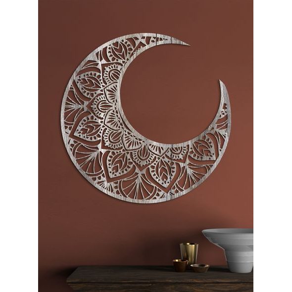 Dřevěná mandala POLMESIAC