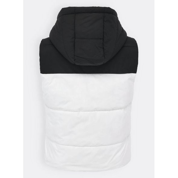 Dámská krátká vesta černo-bílá