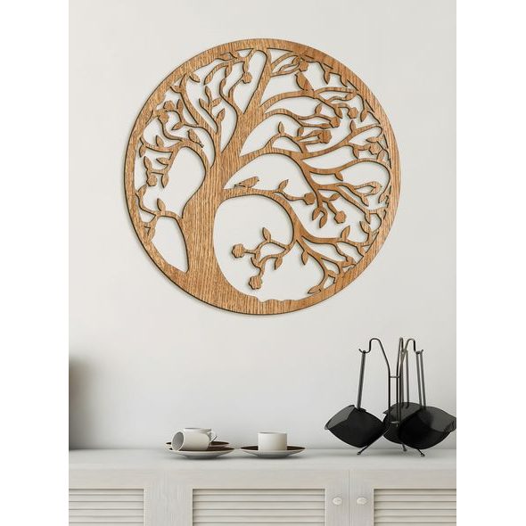 Dřevěná dekorace Strom života