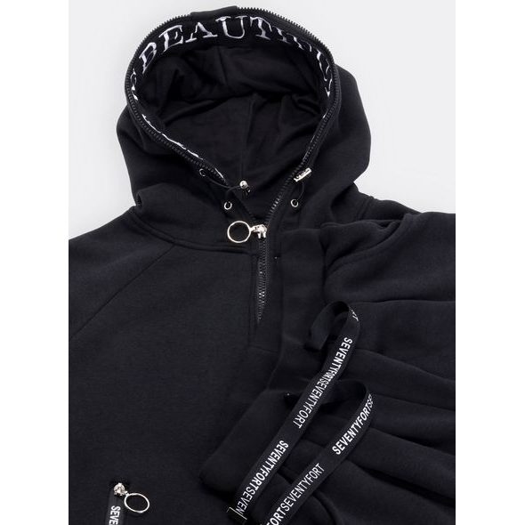 Dámska tepláková súprava čierna