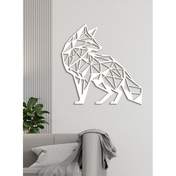 Dřevěný obraz Líška