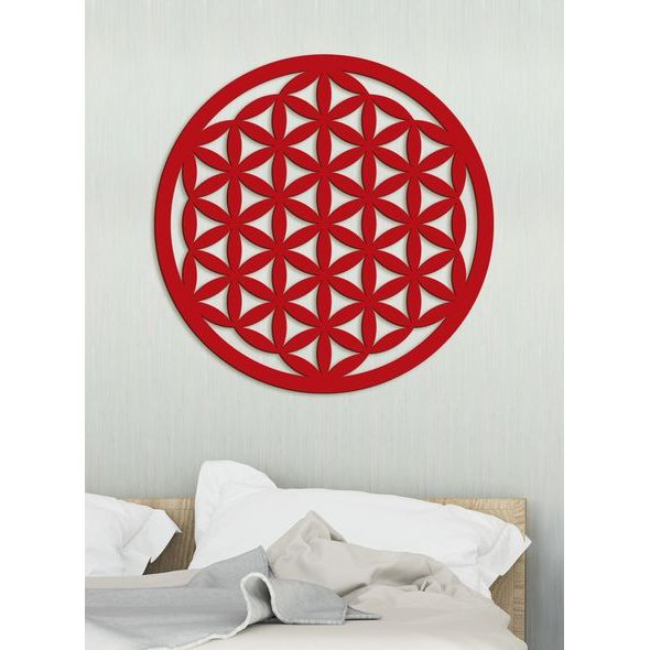 Dřevěná mandala Květ života SOFIA