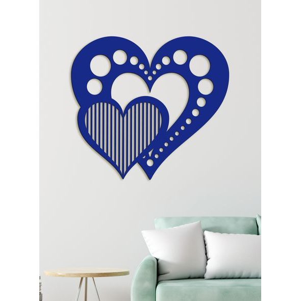 Dřevěný nástěnný obraz Srdce