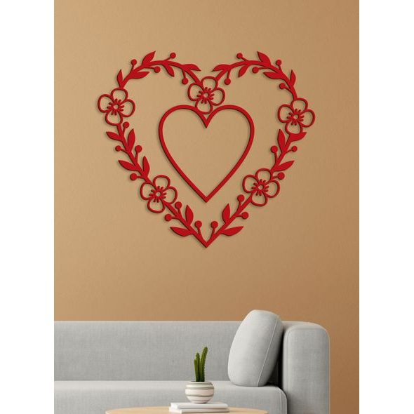 Romantický obraz na stenu HEART