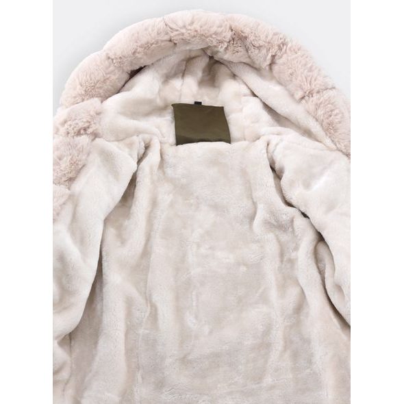 Dámská zimní bunda khaki