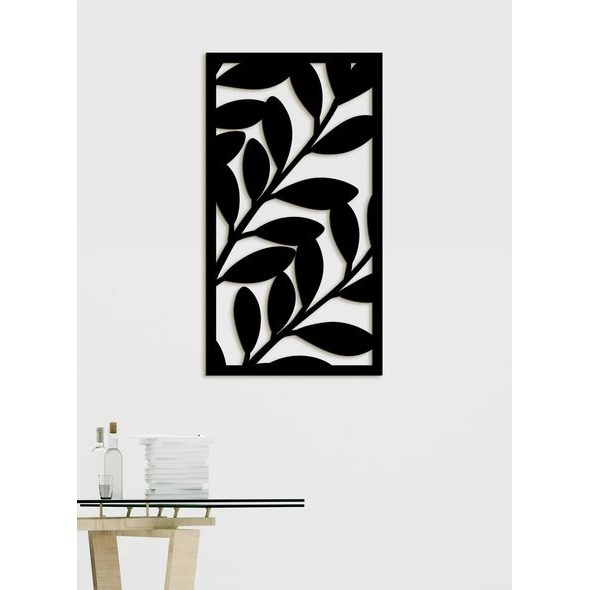 Romantický dřevěný obraz Boho Flower