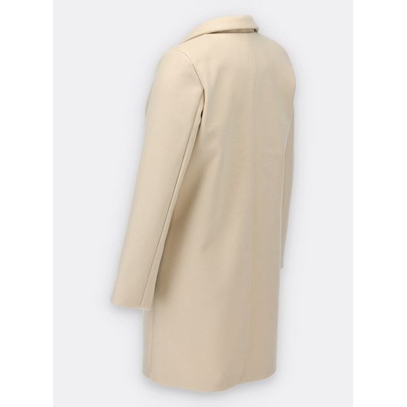 Dámský kabát béžový